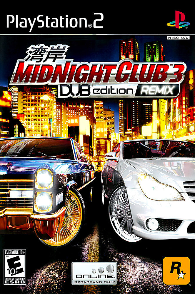 Midnight Club 3 – DUB Edition | 3.3GB | PS2 | hsp UltraLowS