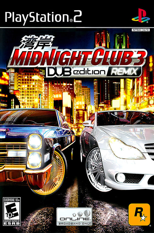 Midnight Club 3 – DUB Edition | 3.3GB | PS2 | hsp UltraLowS