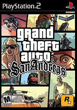 Grand Theft Auto - San Andreas | 4.5GB | PS2 | hsp UltraLowS