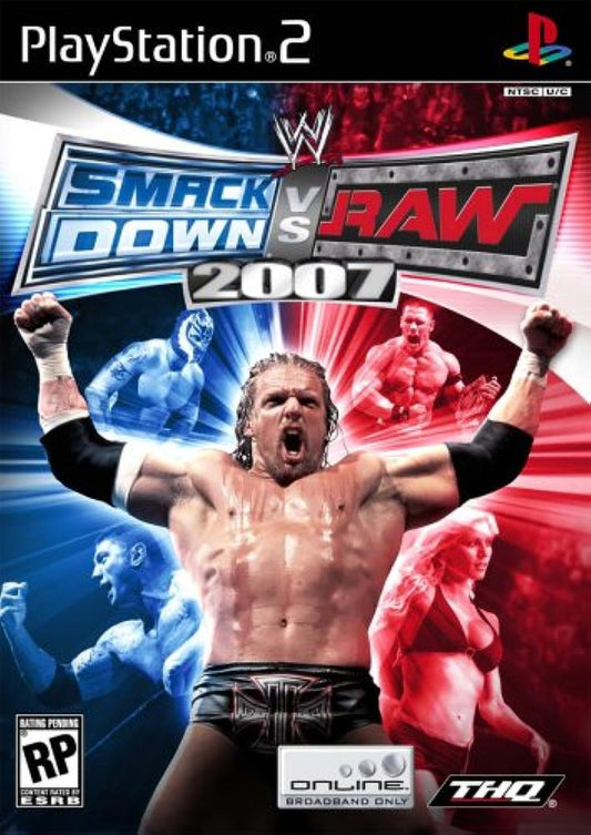 WWE SmackDown vs. Raw 2007 | 4.4GB | PS2 | 2PLAYER | hsp UltraLowS