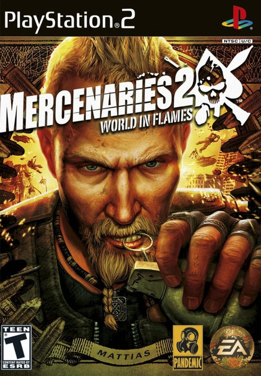 Mercenaries 2 - World in Flames | 3GB | PS2 | hsp UltraLowS