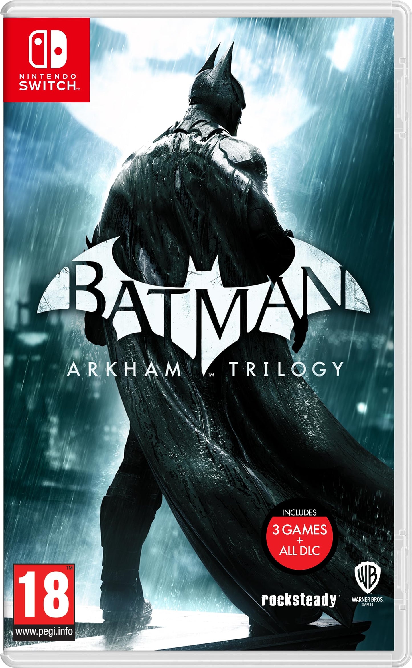 Batman: Arkham Trilogy | 46GB | SWITCH