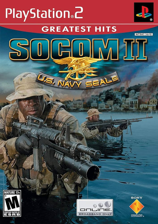 SOCOM II – U.S. Navy SEALs | 3.7GB | PS2 | 2PLAYER | lsp UltraLowS