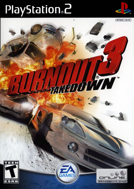 Burnout 3 – Takedown | 2.8GB | PS2 | 2PLAYER | hsp UltraLowS