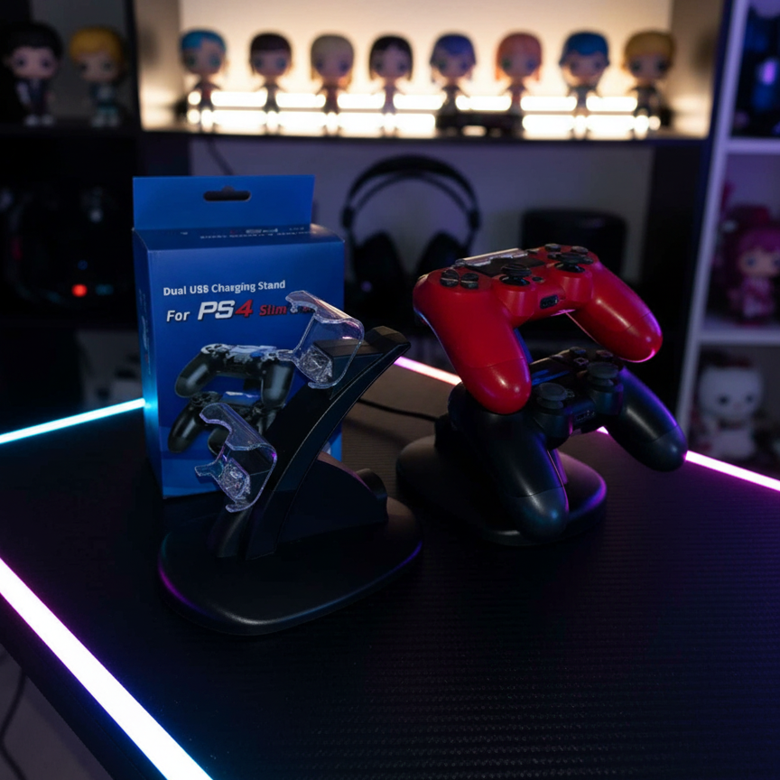 Dual Charging Stand | Gaming Accessory