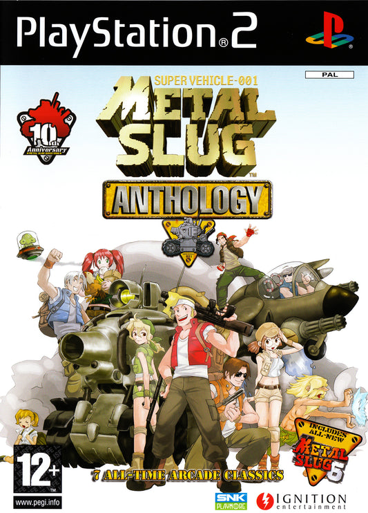 Metal Slug Anthology | 1GB | PS2 | 2PLAYER | lsp UltraLowS
