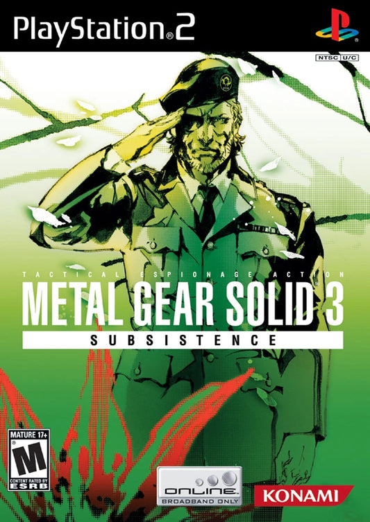 Metal Gear Solid 3 – Subsistence | 3.4GB | PS2 | hsp UltraLowS